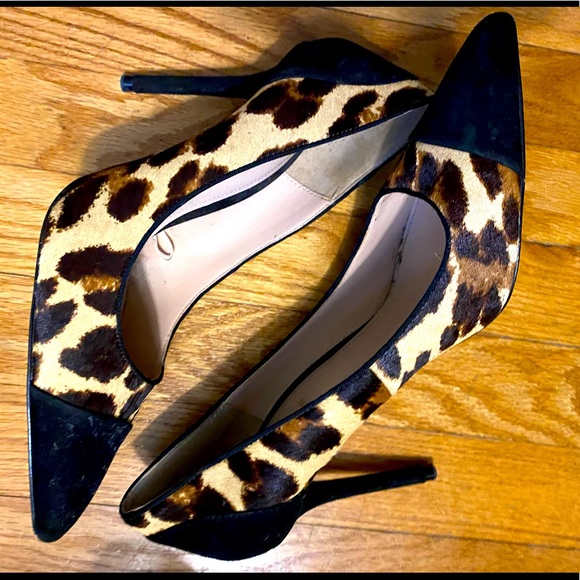 Leopard printed Zara pumps. - Picture 1 of 4